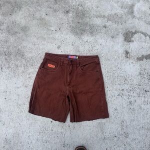 Brown Men's Shorts empyre brand zumiez size 36